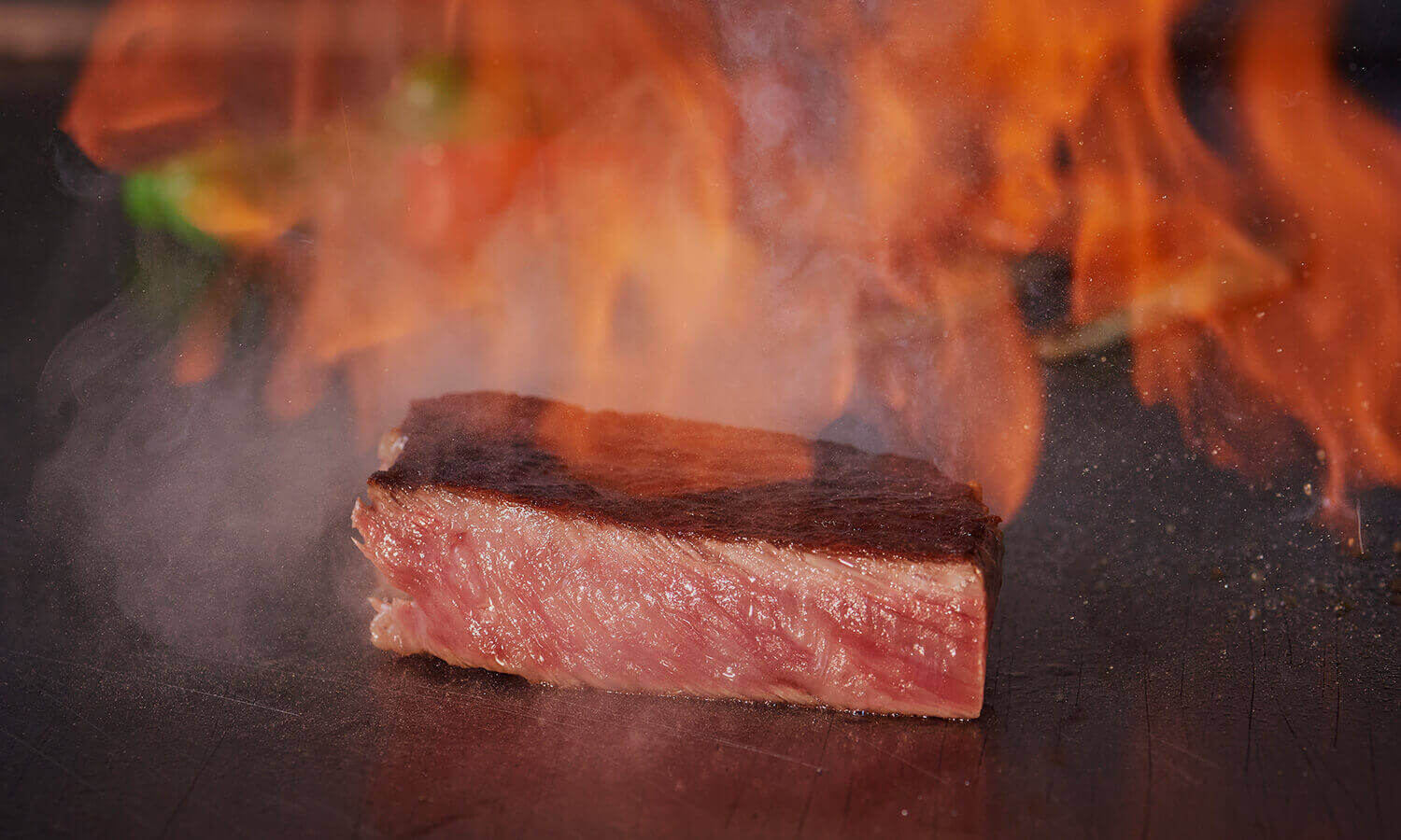 焼きシーン